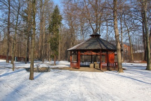Pavillon der Antoniusquelle im Badewldchen - Bildautor: Matthias Pihan, 03.02.2012